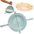 thumbnail image 3 of 2026 New Pie Italian Dumplings Corn Cake Folder Dough Pressing 2 in 1 Cutting Sealer Pierogi、Calzone、 Handmade Pot Pie Machine Packaging Kilougeis, 3 of 4