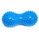thumbnail image 4 of Bola de masaje Forma de maní Fitness Estrés Relax Body Spiky Masajeador Azul, 4 of 5