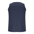 thumbnail image 5 of WREESH Mens Casual Tank Tops Waffle Knit Sleeveless Shirt Breathable Tank Shirts Summer Muscle Tee, 5 of 8