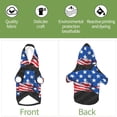 thumbnail image 3 of Uemuo Shark With USA Flag for Winter Dog Hoodie Sweatshirts with Pockets Warm Dog Clothes for Small Dogs Chihuahua-Medium, 3 of 8