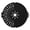 Black, variant on Heat Resistant Silicone Splatters Lid For Cooking Pot Foldable Design Flexible Splashes Guard Oil Greases Shield for Fry