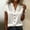 c01White, variant on Satin Blouses for Women Silk Button Down Shirts Fashion Summer Solid Color Short Sleeve Business Casual Tops Black M