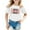 White, variant on KAUOD Kids Canada Day Flag Shirt Patriotic Maple T-shirts for Boys Girls Short Sleeve Crewneck Cotton Graphic Tees Tops