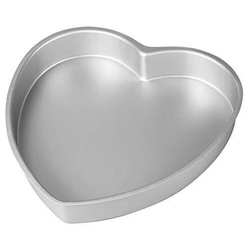 Inademen Lelie Slang Wilton Decorator Preferred Heart Shaped Cake Pan, 8-Inch, Aluminum -  Walmart.com