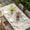 Beige, variant on Happy Easter Table Cloths for 6 Foot Rectangle Tables, Spring Colorful Bunny Floral Watercolor Patio Waterproof Elastic Fitted Tablecloths, Washable Rectangular Table Cover for Camping