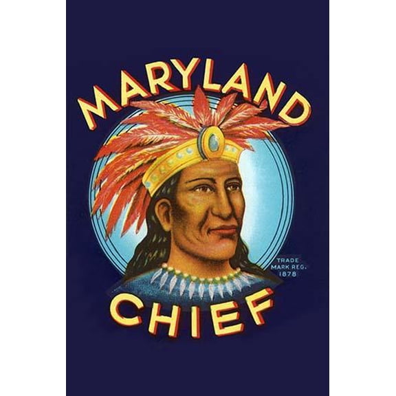 Maryland Chief-Fine Art Canvas Print (20" x 30")