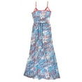 thumbnail image 2 of bar III Womens Printed Maxi A-line Dress, Blue, X-Small, 2 of 2