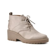 White Mountain Women's Daniella Lace-up Booties Women's Shoes 5M SAND