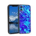thumbnail image 1 of Compatible with iPhone 12 Phone Case, Psychedelic-Trippy-Visuals-Colors-18 Case Silicone Protective for Teen Girl Boy Case for iPhone 12, 1 of 1