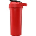 thumbnail image 5 of 5% Nutrition Rich Piana Gym Protein Shaker Bottle | Fits Most Cup Holders | Leak-Proof | Measurement Line | BPA-Free Plastic | Internal Mixer 20oz Red Black, 5 of 5