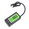 thumbnail image 2 of Oubit Waterproof Hour Meter,0‑25000RPM Digital Tachometer 0‑999999H Digital Hour Meter Motorcycle Hourmeter Luxury Finish, 2 of 9
