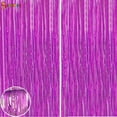 thumbnail image 2 of Spencer Shiny Party Metallic Foil Curtain, 3936" x 984" (2 Panels), 2 of 7