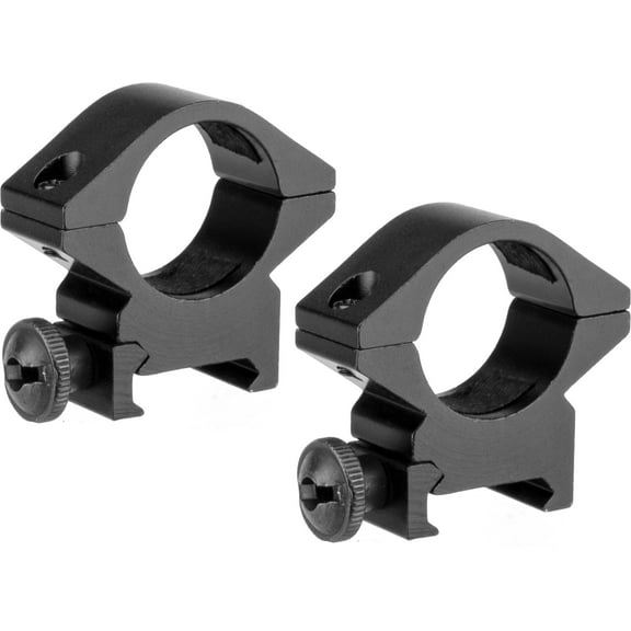 1" Medium Height Weaver Style Rings