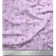 thumbnail image 1 of Soimoi Cotton Duck Fabric Dot,Leaves & Floral Artistic Print Fabric by Yard 42 Inch Wide, 1 of 1