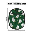 thumbnail image 3 of Geometric Owl Pot Holders for Kitchen - Heat Resistant Oven Mitts Hot Pads with Pocket, Non Slip Silicone Pot Holders, Cuteness Hanging Loop Potholders for Kitchen Baking, 3 of 5