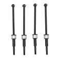 thumbnail image 2 of Front Rear Drive Shaft Set, Black Steel RC CVD Drive Shaft Rustproof Stable Performance  For RedCat Blackout XTE XBE SC 1/10, 2 of 8