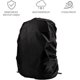 thumbnail image 2 of 2 Pieces Waterproof Backpack Cover Protective Cover Rain Dust Cover Backpack For Outdoor Travel Climbinggreen Black55l, 2 of 5