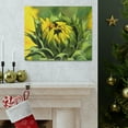 thumbnail image 2 of BeABetterHumanStore Yellow Sunflower Canvas Wall Decor Room Home Art Painting, 2 of 7