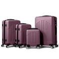 thumbnail image 4 of PERUYQ Luggage Set of 4 Hardside Suitcase Sets with TSA Lock 4 Spinner Wheels, ABS Lightweight Trolley Travel Case for Carry On Check-in Business Trip, (16/20/24/28), 4 of 23
