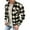 White, variant on Meichang Flannel Shirts Men Casual Plaid Tops Fall Button Down Shirt Jacket Classic Fit Long Sleeve Cardigan Jacket