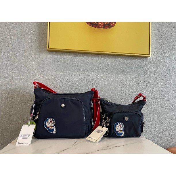 Kipling Doraemon Bolso Bandolera De Marca Conjunta/De Hombro De Moda Lindo Almacenamiento Unisex De Viaje K2115