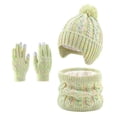thumbnail image 3 of PureCasa Toddler Kids Winter Hats Gloves Neck Warmer for 2-10 Years Beanie Hat with Earflaps,Knit Mittens & Neck Gaiter Warmer for Kids, 3 of 7