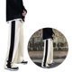 thumbnail image 3 of Pantalones de pierna ancha para mujer con bolsillos, cintura elástica, pantalones casuales suaves y agradables para la piel para vacaciones, blanco L, 3 of 8