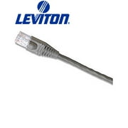 Leviton 62460-15S 15-Foot eXtreme 6  Standard Patch Cord - Gray