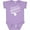 Lavender, variant on Inktastic Someone in Michigan Loves Me Boys or Girls Baby Bodysuit
