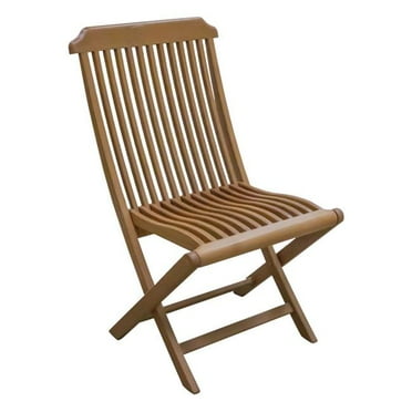 Whitecap 3007.1094 24 in. 63075 Teak Folding Deck Chair