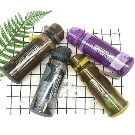 

SPRING PARK 700ml Water Bottle Outdoor Sports Hiking Camping Cycling Straw Cup Travel Leak Relax