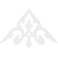 thumbnail image 2 of Ekena Millwork 48"W x 28"H x 1"P (14/12) Pitch Whitman Architectural Grade PVC Gable Pediment, 2 of 5