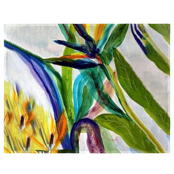 14 x 18 in. Teal Paradise II Place Mat - Set of 4
