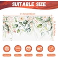 thumbnail image 2 of Desk Mat, Watercolor Pink Flowers Desk Pad, Green Leaves Flowers Large Gaming Mouse Pad for Desk, 31.5"x11.8" Extended Big Computer Keyboard Mouse Pad with Non-Slip Base and Stitched Edge, 2 of 13