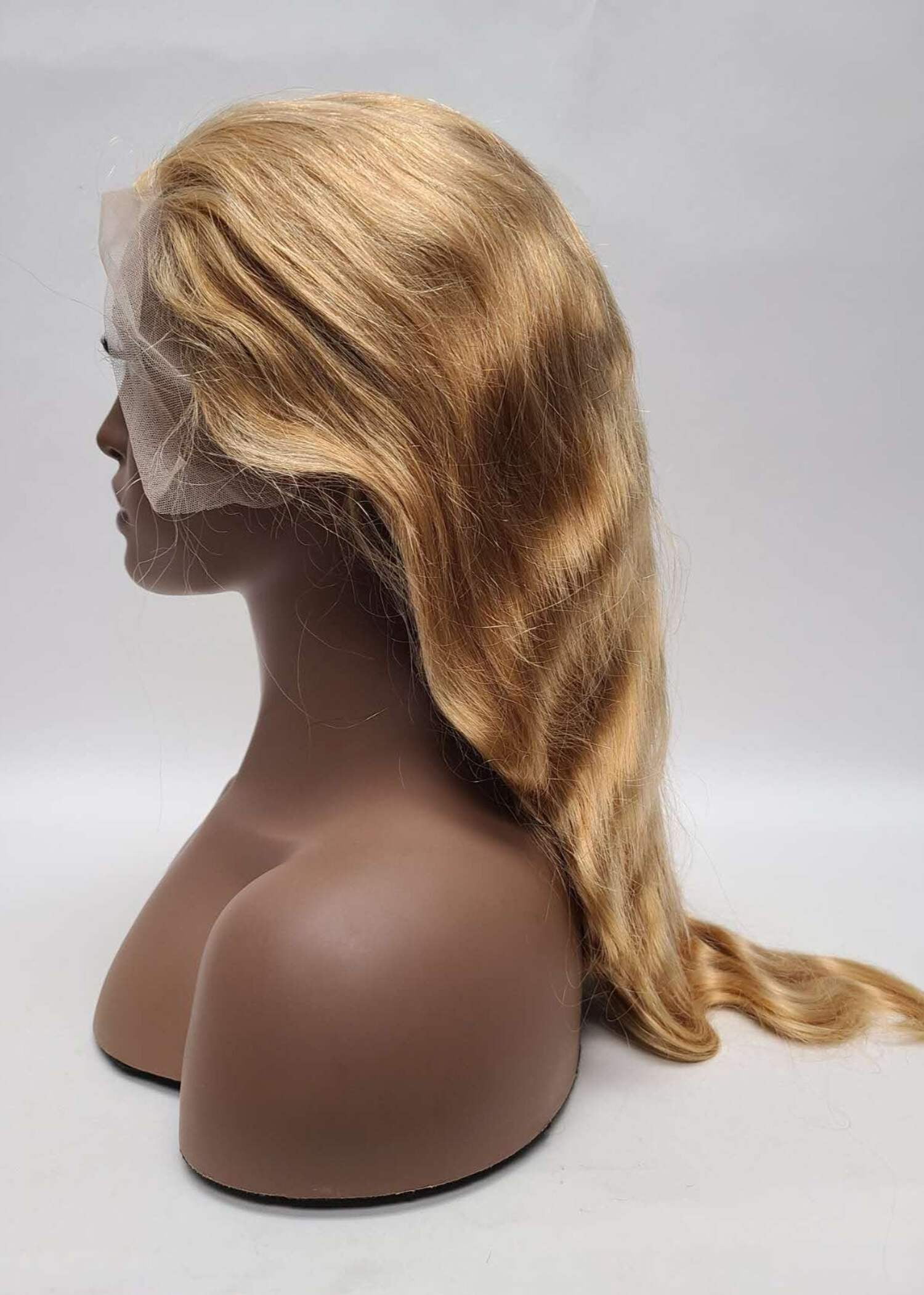 Honey Blonde "27" 15A grade Wig (100% Virgin Human Hair)