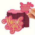 thumbnail image 1 of Dsseng 50pcs Premium Pink Thank You Cards for Small Businesses - Double-Sided  Notes with Envelopes - Perfect for Customer Appreciation & Online Retail Stores - For Business Owners & Entr, 1 of 5