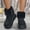 Black, variant on Platform Mini Boots Ankle Boot Lined Winter Boot For Women Platform Slip Boots Outdoor Chestnut