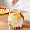 thumbnail image 6 of Cold Water Kettle with Faucet-2.5L Fruit Infuser Pitcher for Iced Tea & Juice-BPA-Free Beverage Dispenser, 6 of 9