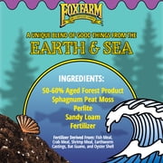 FoxFarm Ocean Forest Potting Soil for Container Garden, 12qt (Pack of 2) - Light, Aerated Texture with Fish Meal, Crab Meal, Earthworm Castings - Houseplant Potting Mix for Seedlings & Plant Starts