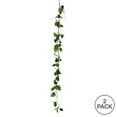 thumbnail image 3 of Vickerman 56" Artificial Green Hop Leaf Garland, Pack of 2, 3 of 3
