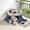 Blue, variant on Collapsible Pet Tent for Cats and Dogs Multi Functional Playpen and Birthing Area for Pets Portable Indoor and Outdoor Use