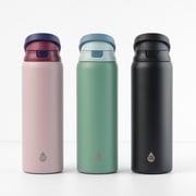 TAL 32oz Stainless Steel 2-in-1 Water Bottle with Straw and Chug Lid, Black