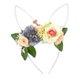 thumbnail image 4 of Diadema con orejas de conejo de Pascua perfecl Tocado amarillo, 4 of 8