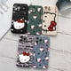 thumbnail image 2 of Cartoon Phone Case For iPhone 15 14 13 12 11 Pro Max Mini 7 8 15 Plus SE2020 14 13 Fundas Liquid Silicone Back Cover Hello Kitty, 2 of 5