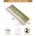 thumbnail image 4 of Stair Treads for Wooden Steps, Sage Green Ombre Peel and Stick Stair Treads with Adhesive, Modern Moire Abstract Art Luxury Non Slip Indoor Stairs Runner Rugs Mats for Elders Dogs 8"x30"10PCS, 4 of 7