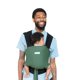 thumbnail image 1 of Moby Portabebés fácil de envolver para recién nacidos y niños pequeños (8-33 libras), portabebés, diseño liviano y manos libres para mamá y papá, ajustable para todo tipo de cuerpo (oliva/ónix), 1 of 5