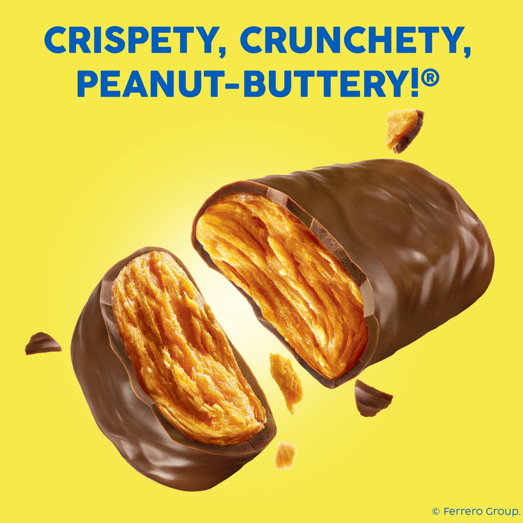 Butterfinger Share Size Candy Bar, 2 Count, Crispety Crunchety Peanut-Buttery On-The-Go Sweet Treat, 3.7 oz Pack