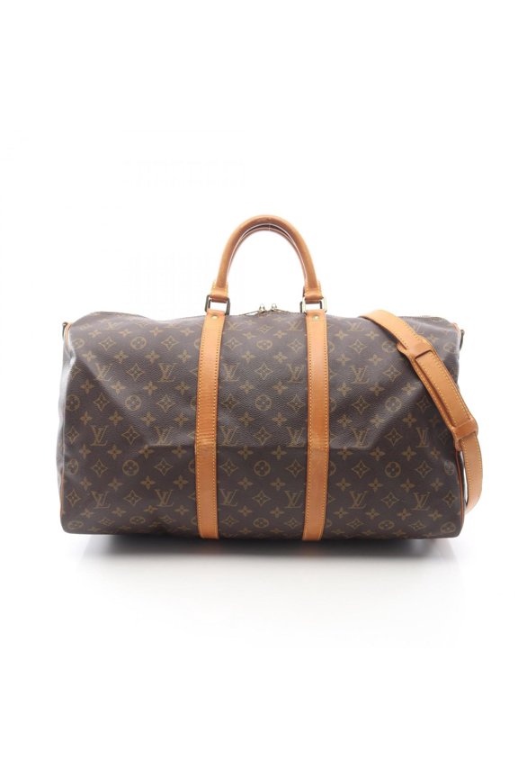 Pre-Owned Louis Vuitton Keepall Bandouliere 50 Boston Bag, Handbag, Coated Canvas and Leather,...