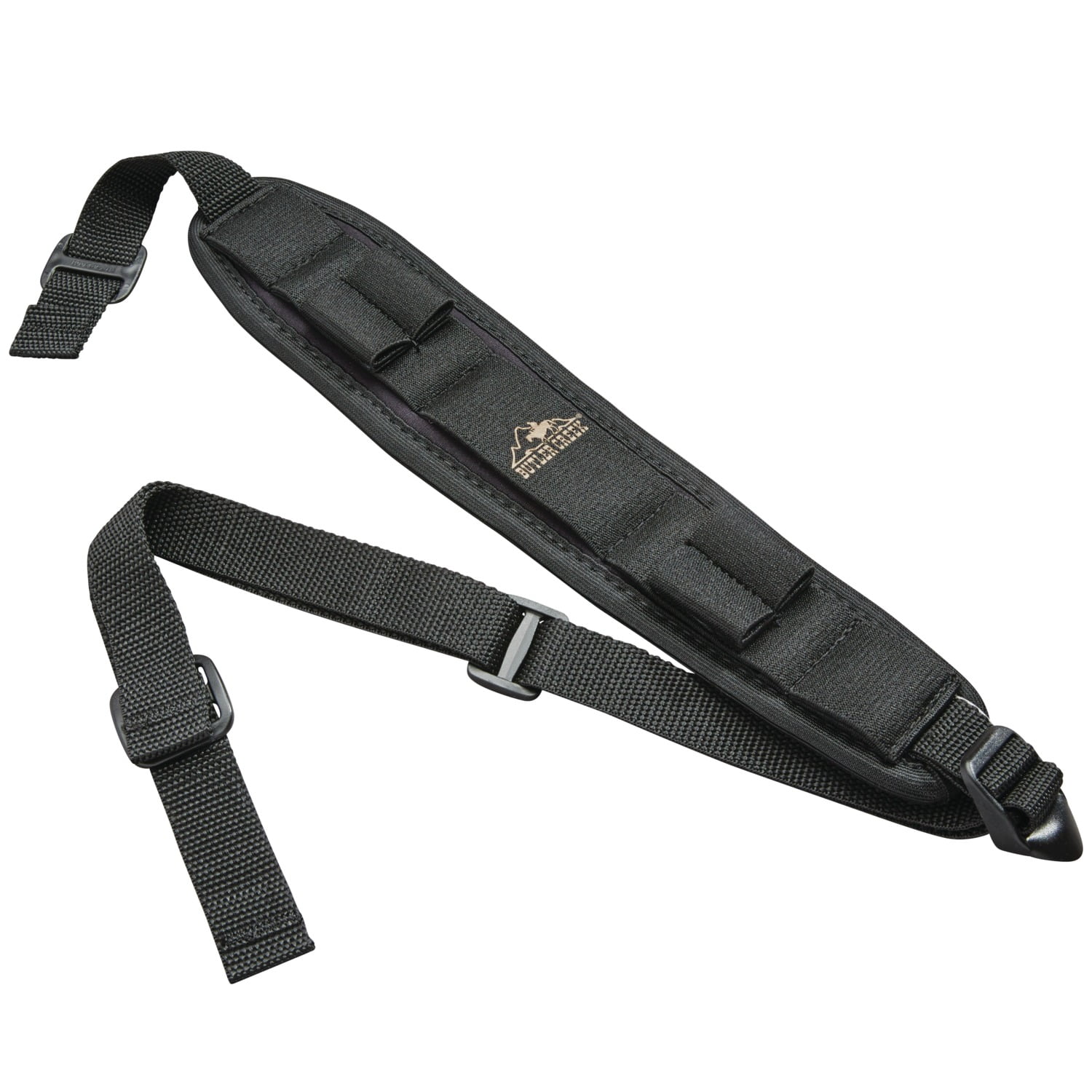 Camo Adjustable Rifle Gun Sling Strap Non-slip Neoprene Padded w/ Steel Swivels 