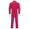 thumbnail image 4 of vastwit Men Utility Work Wear Mechanical Auto Repairman Worker Coverall Electric Welding Suit Hot Pink S, 4 of 6